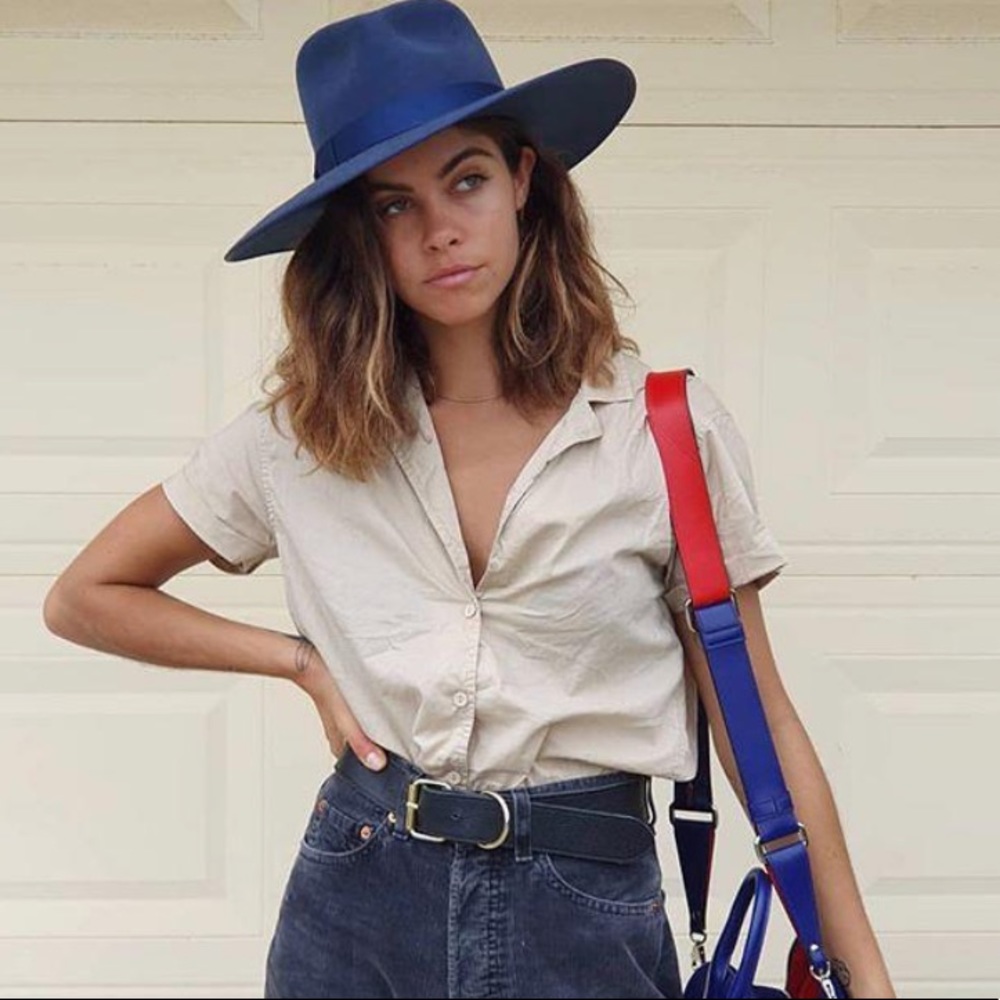 LACK OF COLOR Blue rancher hat